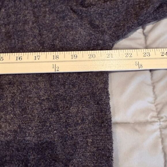 Barefoot Dreams Cozychic Lite Circle Cardigan Gray / Taupe Brown Size Medium - Picture 9 of 12